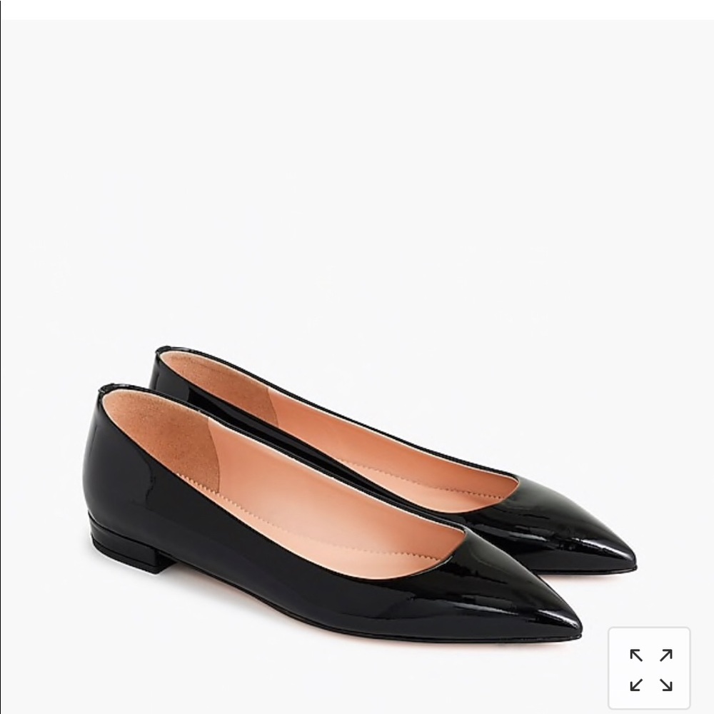 J.Crew pointed toe flat shoes size 8